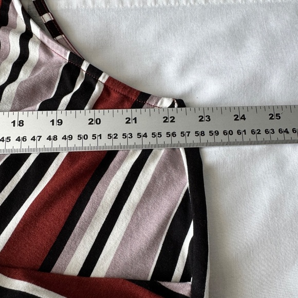 NEW Torrid 4 Women's Sleeveless Striped Twist Front Dress Bodycon Size 26 - Picture 11 of 14